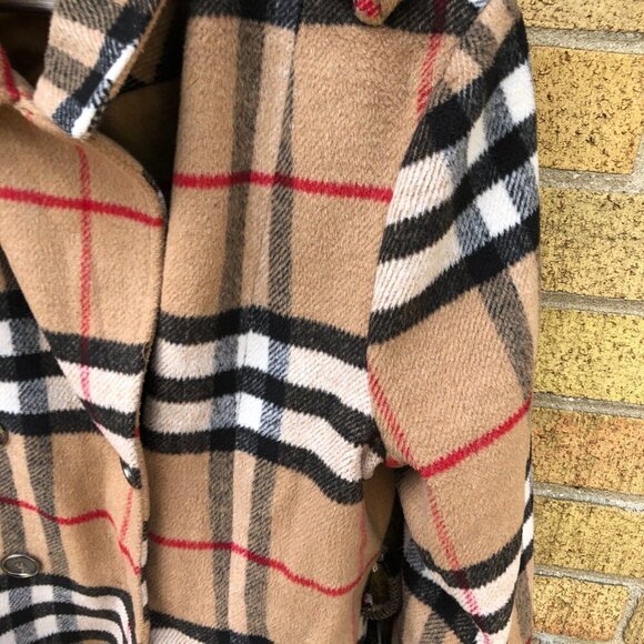 RARE Burberry Supernova Jacket XXL Cotton Long Coat - Picture 13 of 15